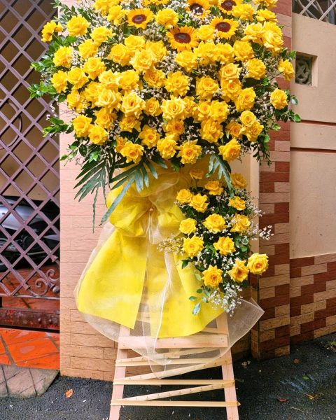 Hoa khai trương đẹp